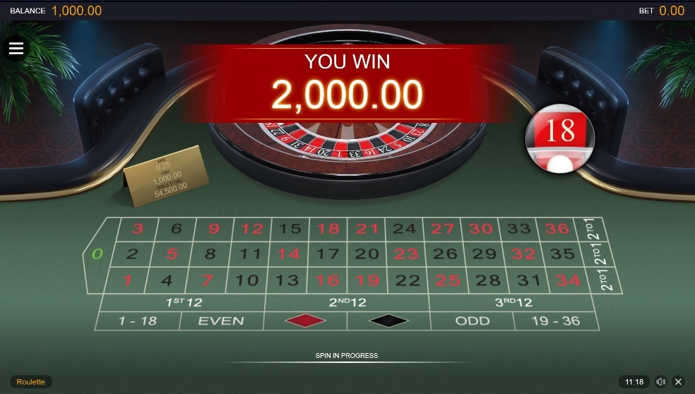 Come On Casino European Roulette